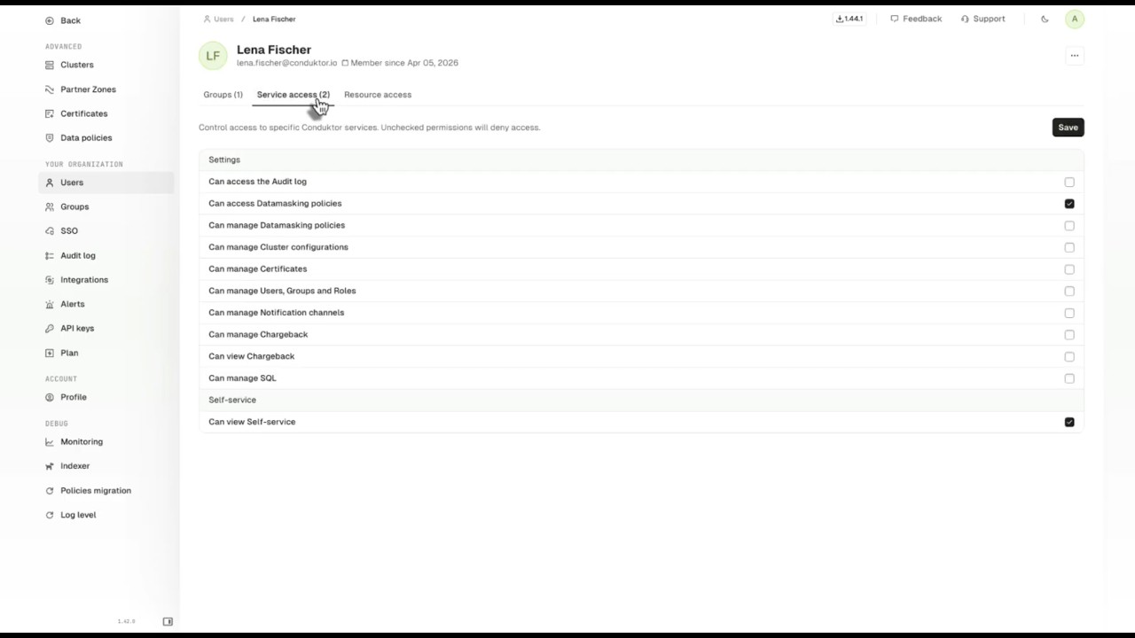 Cluster Health and Access Control