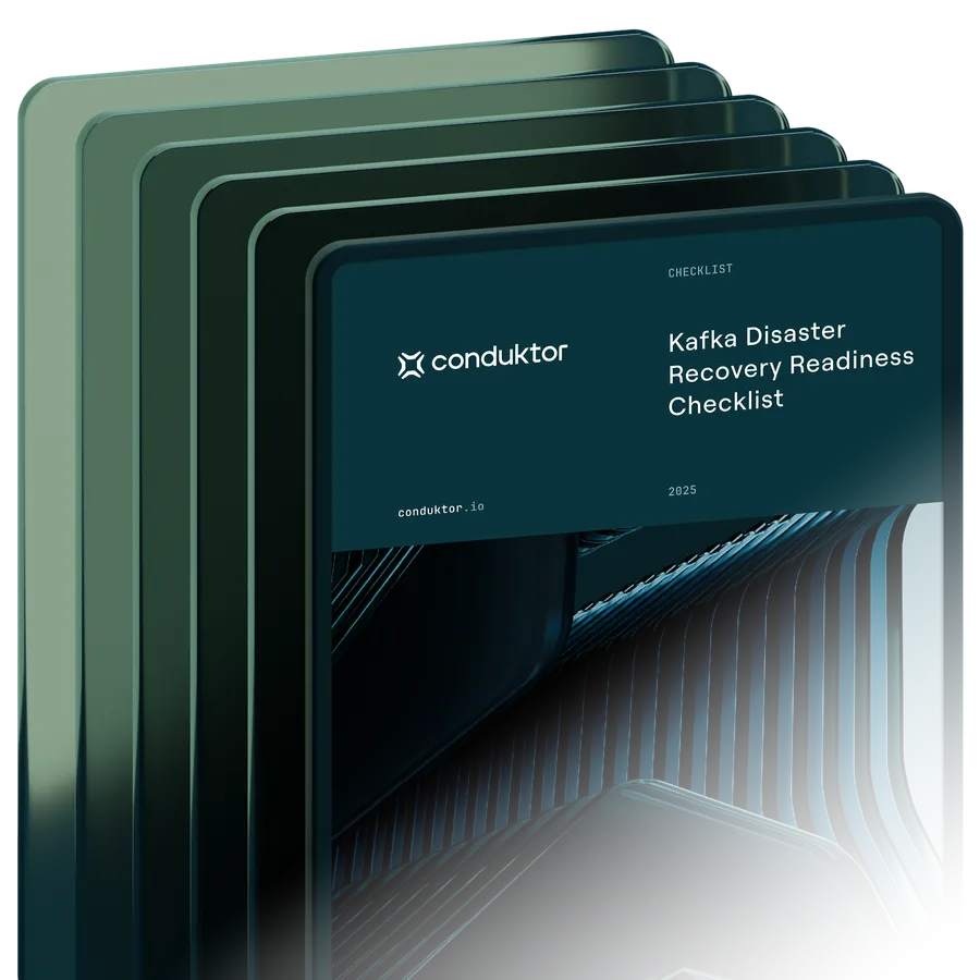 Kafka Disaster Recovery Readiness Checklist