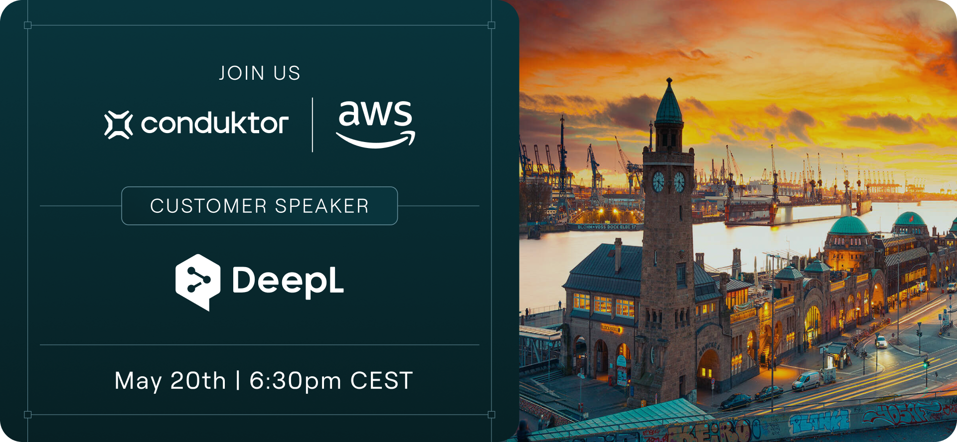Conduktor & AWS Executive Dinner with DeepL