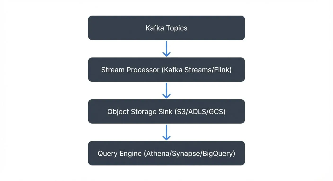 ### Kafka to Data Lake Pipeline