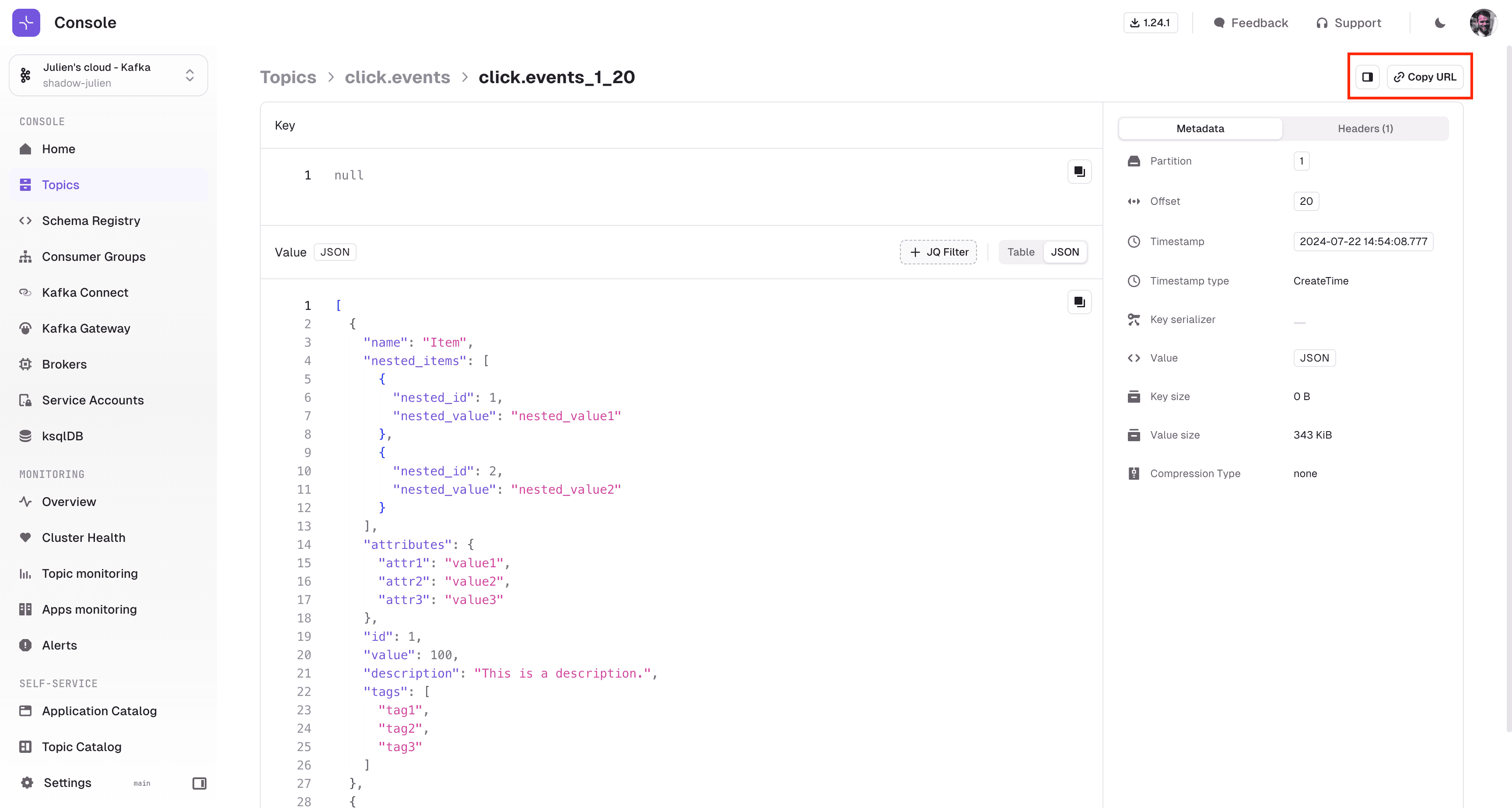 Shareable Message Page