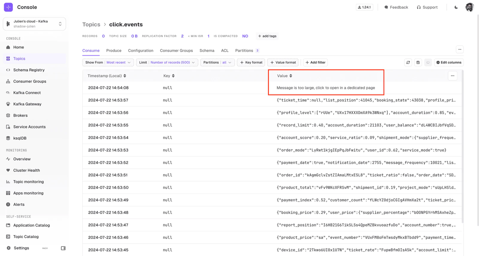 Topic Catalog